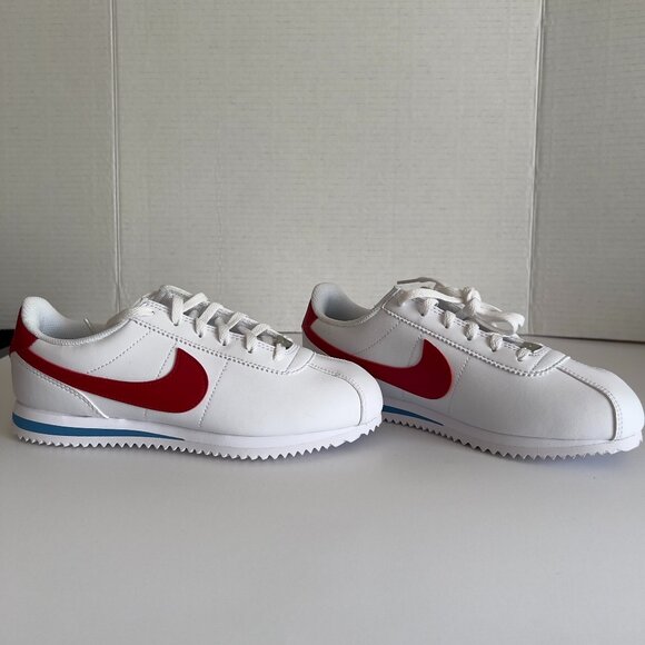 Nike Cortez GS White/Varsity Blue/Varsity Red US 4Y DM0950-115 - Picture 2 of 10